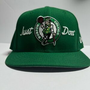 Just Don x Boston Celtics New Era NBA Fitted Hat Green 7 1/8